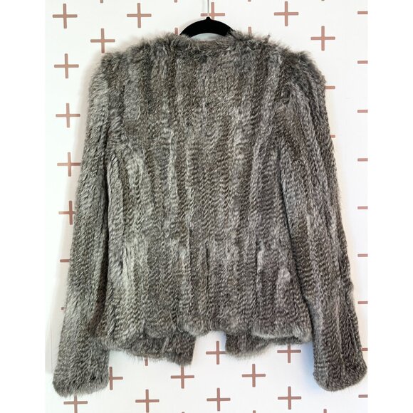 Elizabeth and James Fur Coat - knitted rabbit fur - Picture 3 of 4